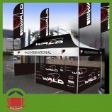 carpa plegable publicitaria de aluminio comercial con impresión para la venta