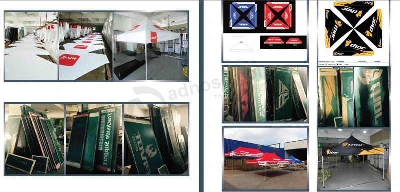 Commercial Aluminium Advertising Folding Tent with Printing for Sale