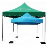 Tente gazebo en polyester 3x3 mètres 180g avec cadre en aluminium