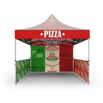 3 x 3 m promozione personalizzata tenda a baldacchino per esterni, tenda pieghevole in alluminio, tenda popup