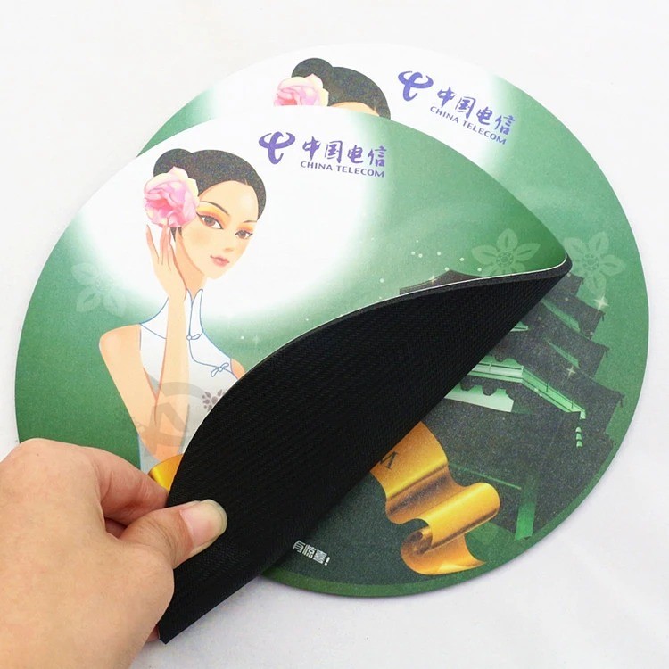 Best Customized Round Rubber Mouse Pad