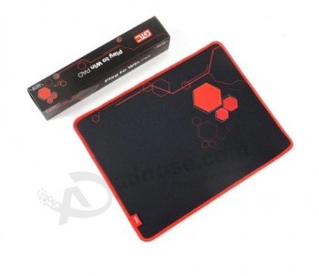 Tapis de souris en caoutchouc de jeu plat d’impression par sublimation personnalisée