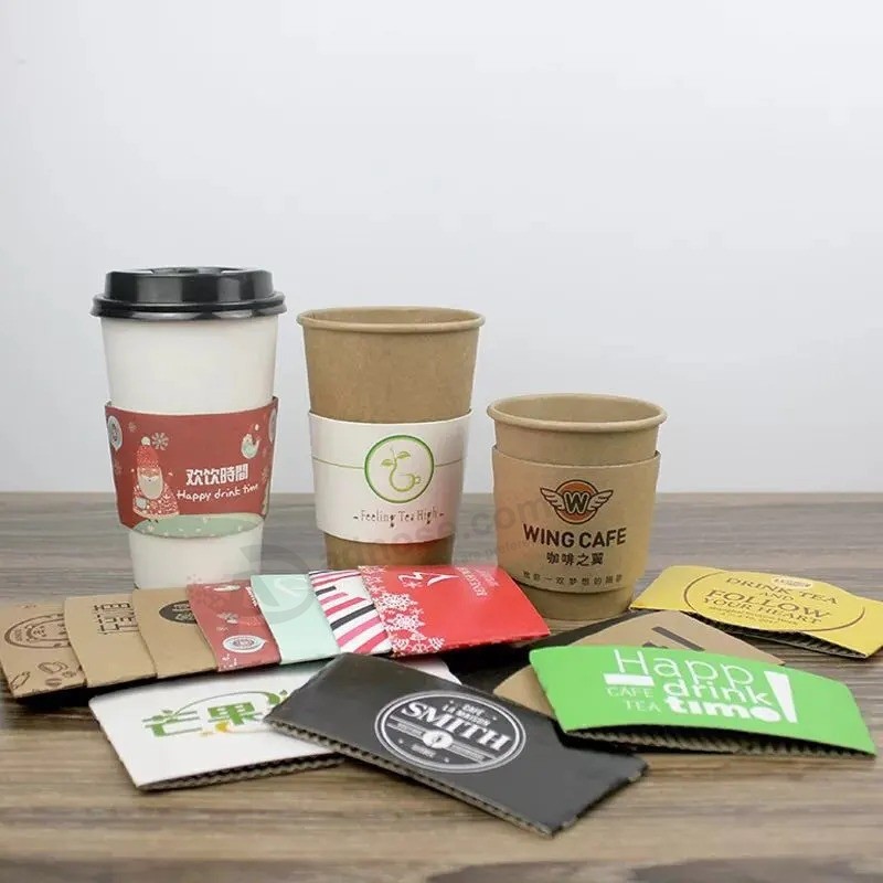 관례에 의하여 인쇄되는 처분 할 수있는 Eco 친절한 두 배 벽 종이컵 커피 소매는 도매합니다