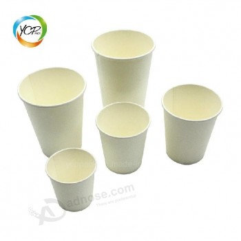 100% Compostable Eco Friendly Custom Printed Disposable Paper Cup