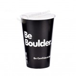 Akzeptieren Sie kundenspezifische Designs Einweg-Pappbecher Kaffeetassen