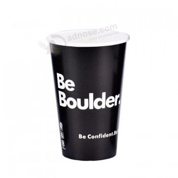 Accepter les conceptions personnalisées Gobelets à café en papier jetables