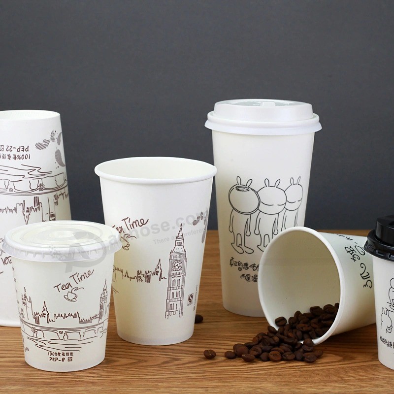 Disposable Custom Milk Tea Paper Cup Wholesale