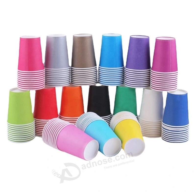 Allow Customized Reusable Cup Custom Logo Printed Disposable Coffee Paper Cup