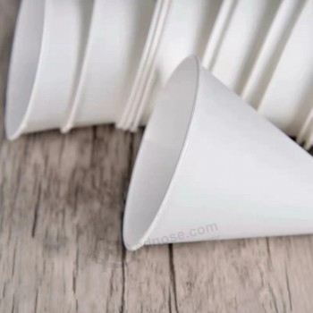 tazas de cono de papel de grado alimenticio impresas personalizadas