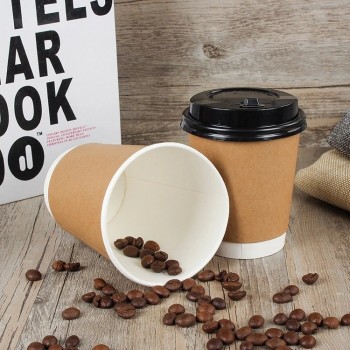 tazza di carta da caffè personalizzata usa e getta