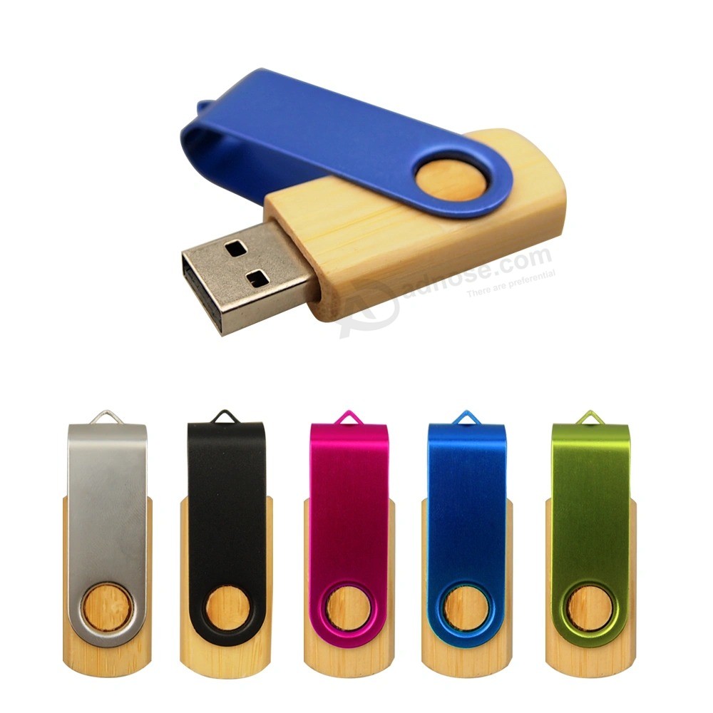 Over 10PCS Free Custom Logo Fast Speed 64GB Bamboo USB Flash Drive Pen Drive 32GB 16GB 8GB USB Stick 4GB Bamboo Pendrive U Disk