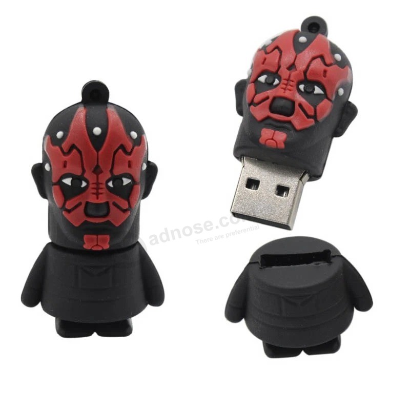 Cutomized PVC Cartoon USB Flash Disks for Gift