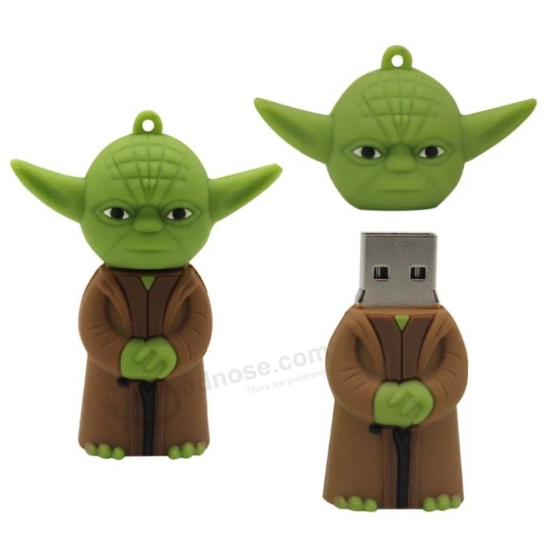 Dischi flash USB personalizzati per cartoni animati in PVC per regalo