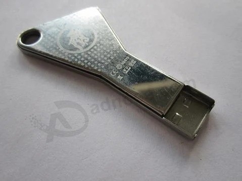 Slim Key USB-flash Schijf gratis Voorbeeldlevering Beschikbaar (OM-M135)