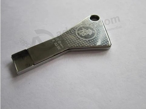 Slim Key USB flash Disk gratuito Fornitura di campione Disponibile (OM-M135)