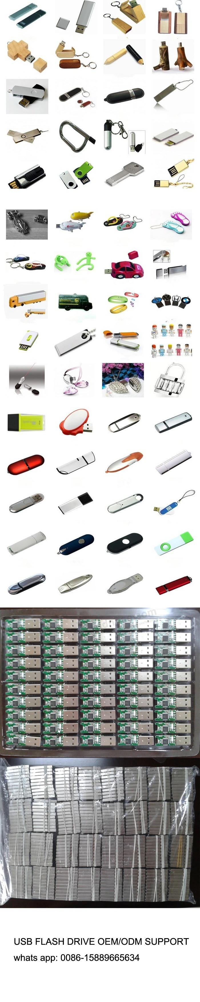 Disco flash USB vendedor caliente del eslabón giratorio de la unidad flash USB de la moda