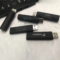 promotional custom popular metal USB flash drive memory stick memorias disk on Key plastic luminescent