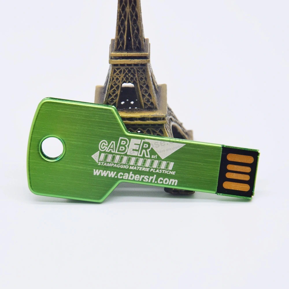 Key Pen-Drive mini Flash металлический USB-флеш-накопитель 2.0 128 МБ 512 МБ 16 ГБ 32 ГБ 64 ГБ Карта памяти Диск для хранения (10PCS-Free-Custom-Logo)