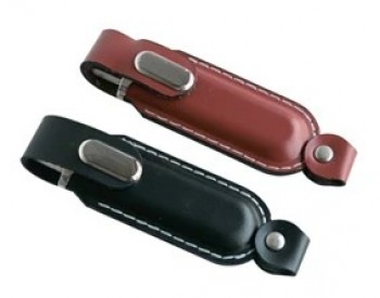 Logo personnalisé USB 8 GB 16 GB 32GB 64GB 128GB Disque clé USB en cuir
