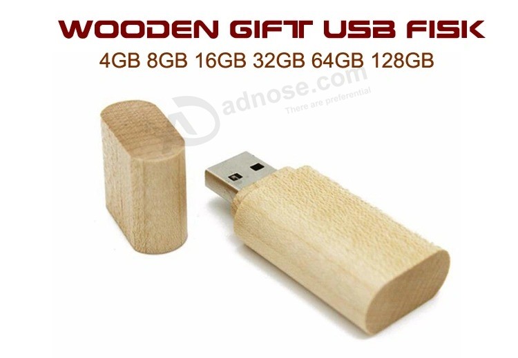 2019 Wooden Pen USB Flash Drive 2GB 4GB 8GB 16GB 32GB 64GB USB Disk with Custom Logo