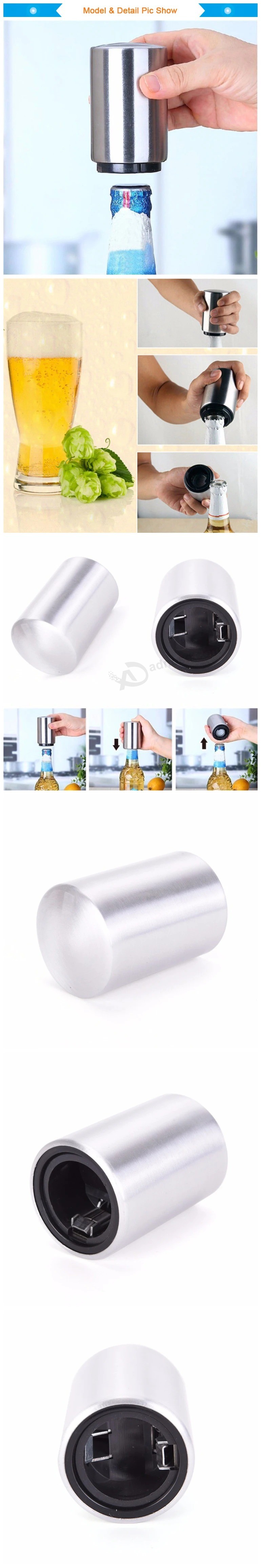 Automatic Stainless Steel Beer Drinking Bottle Opener Can Bottle Opener