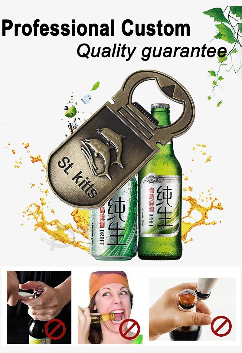 Factory Price Custom Tourist Souvenir Bottle Opener for Promotion