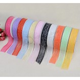 Nouveau ruban d’organza de gaufrage par ultrasons de conception pour accessoire
