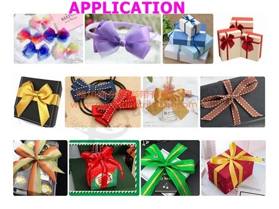 Wholesale factory OEM printed Double/ single Face satin Ribbon taffeta Grosgrain sheer Organza ribbon for Wrapping/Decoration/Garment/Christmas gifts Box Bows