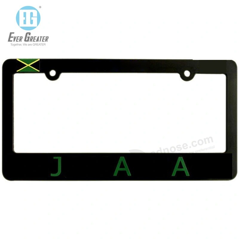 High quality Metal aluminum Custom Car license Plate Frame