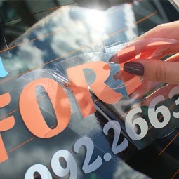 decalcomanie smontabili dell'autoadesivo della finestra del PVC di vendita calda della fabbrica cinese con il prezzo
