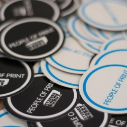 sticker Allerlei op maat gemaakte ronde bedrukte labels