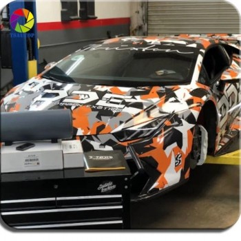 tsautop 1.52*30m full vehicle wraps customized camo Car decals
