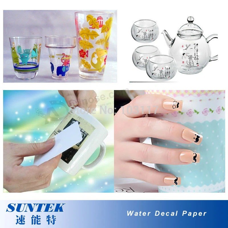 Nail stickers Water slide Decals for ceramic Glass plastic Mug