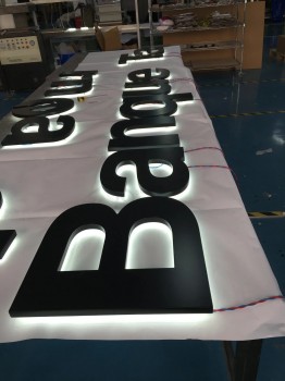 Outdoor Advertising Luminous Character Backlit Letters