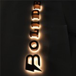 Panneaux de canal publicitaire sur mesure Lettres de signe LED éclairées