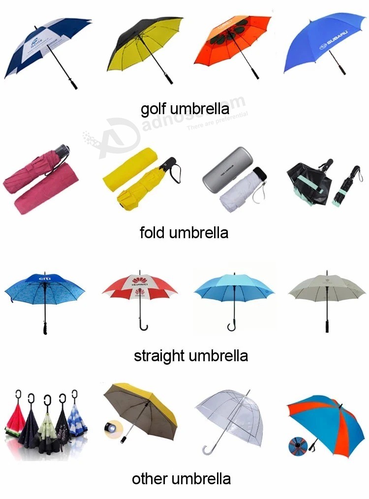 高品質の簡単キャリーガール3折りたたみ傘プロモーション傘広告傘