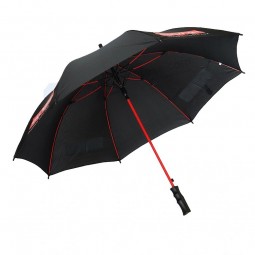 hohe Qualität Niedrige Preise automatische Werbung Regenschirm Custom Print Logo Werbung Sun Straight Regenschirm (YZ-19-08)