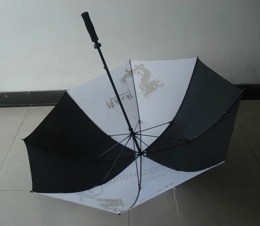 Varios paraguas de golf, paraguas al aire libre, paraguas de estilo popular, paraguas de golf, paraguas de sol, paraguas publicitario, paraguas plegable, paraguas recto