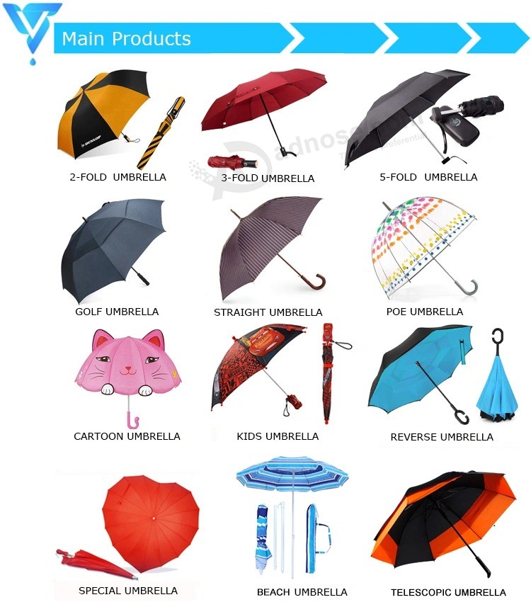 Advertising straight Fan umbrella Customized Umbrella