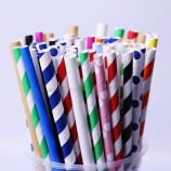 Eco-friendly Mix size paper printed straw