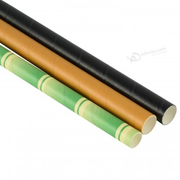 6mm Eco-friendly biodegradable compostable dinner Set paper straw