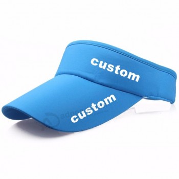 Casquette de baseball de langue de canard Vide Chapeau haut de forme Logo imprimé Sports Pare-soleil Chapeau Casquette publicitaire bénévole Casquette de crème solaire