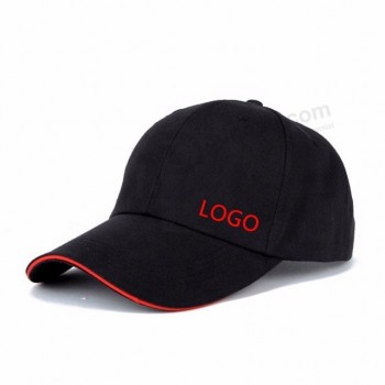 Casquette de sport Logo brodé de mot imprimé sur mesure Casquette de sport de baseball en plein air Chapeau unisexe de travail Parasol tourisme Chapeau publicitaire