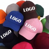wholesale индивидуальные унисекс однотонные спортивные бейсболки для мужчин и женщин OEM рекламные шляпы дальноб