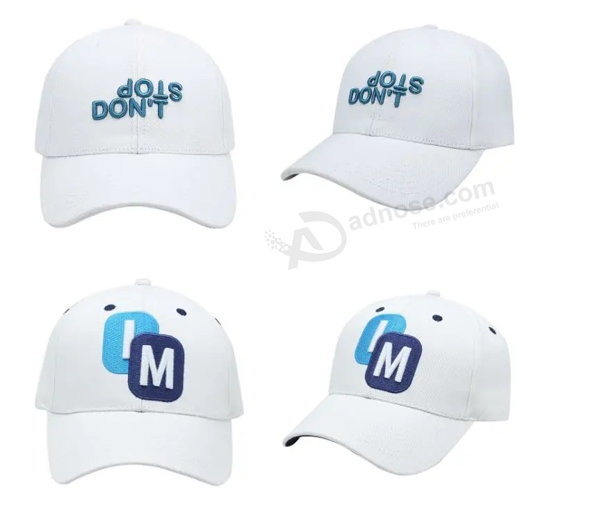 Großhandel benutzerdefinierte Unisex Plain Sport Baseball Caps für Männer Frauen OEM Werbung Trucker Hüte mit Druck Stickerei Logo