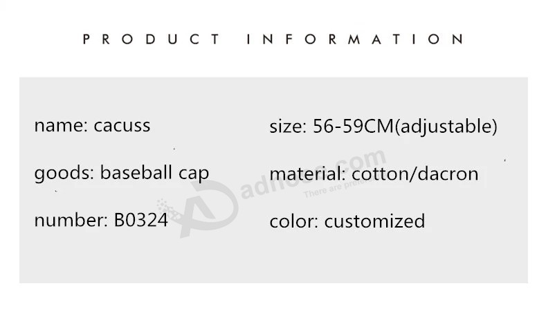 Wholesale custom Cotton and dacron Sport Cap chinese Style advertising Hats with 6 panels Design your Own Cap