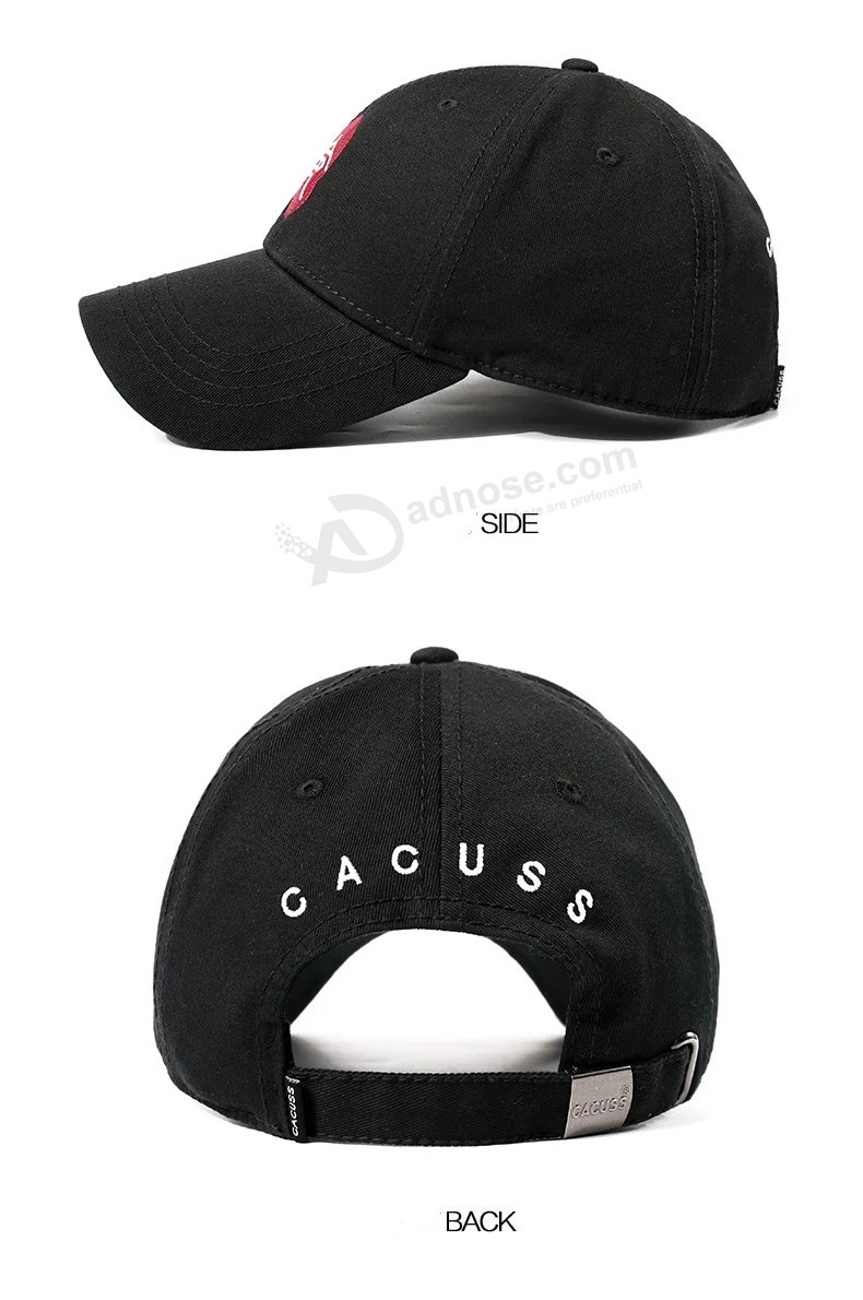 Wholesale custom Cotton and dacron Sport Cap chinese Style embroidery Advertising hats with 6 panels Design your Own Cap