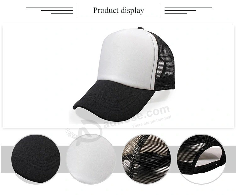 Chapéu promocional personalizado OEM de malha de espuma barata boné de camionista