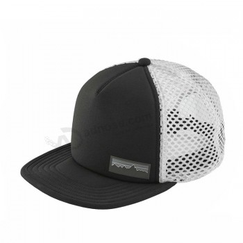 En gros blanc uni mousse trucker chapeaux Casquette publicitaire personnalisée Chapeau de campagne électorale