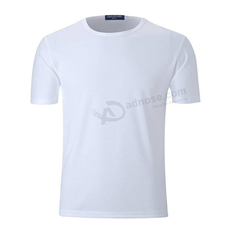 저렴한 프로모션 광고 tshirt 마라톤 스포츠 Dri Fit mesh Tshirt Custom
